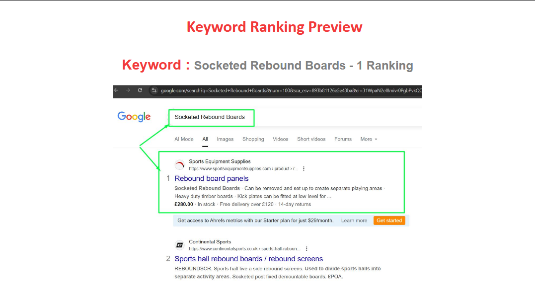 sports equipment supplies portfolio image 4