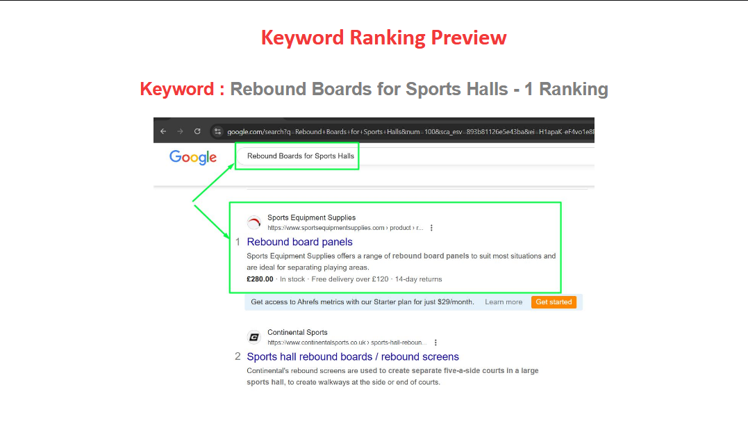 sports equipment supplies portfolio image 5