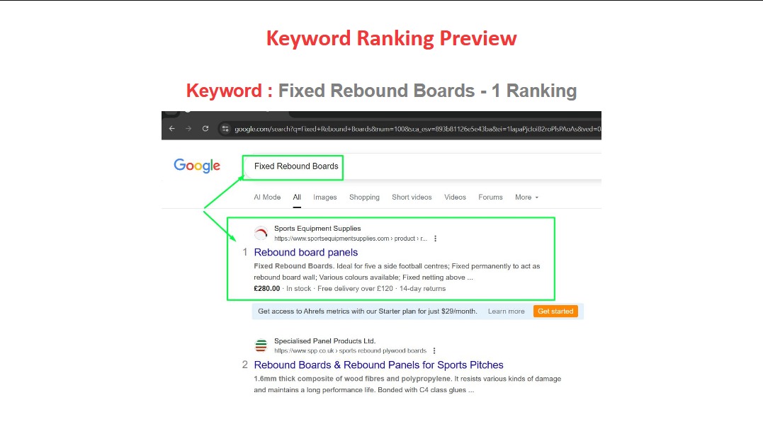 sports equipment supplies portfolio image 6