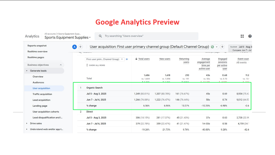 sports equipment supplies portfolio image 7